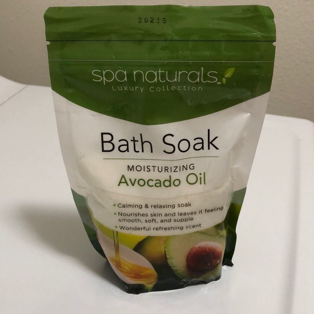 NWT - New Spa Naturals Bath Soak w/ Avocado Oil